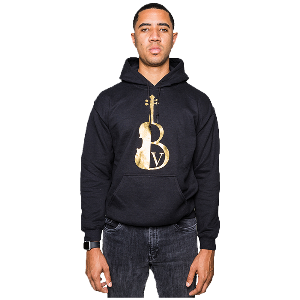 Gold Foil Logo Hoodie