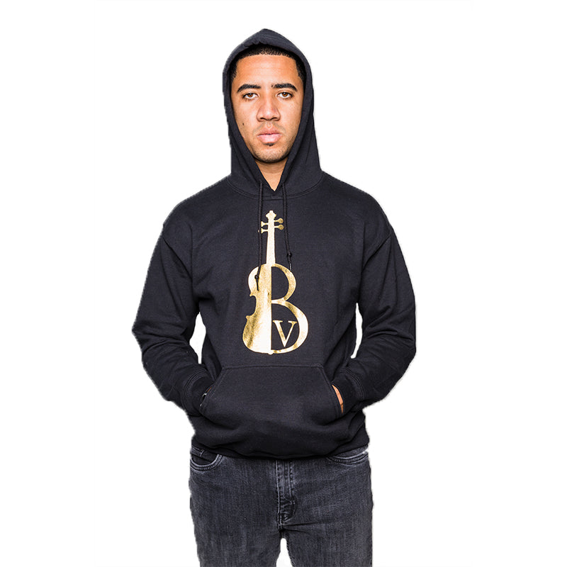 Gold Foil Logo Hoodie