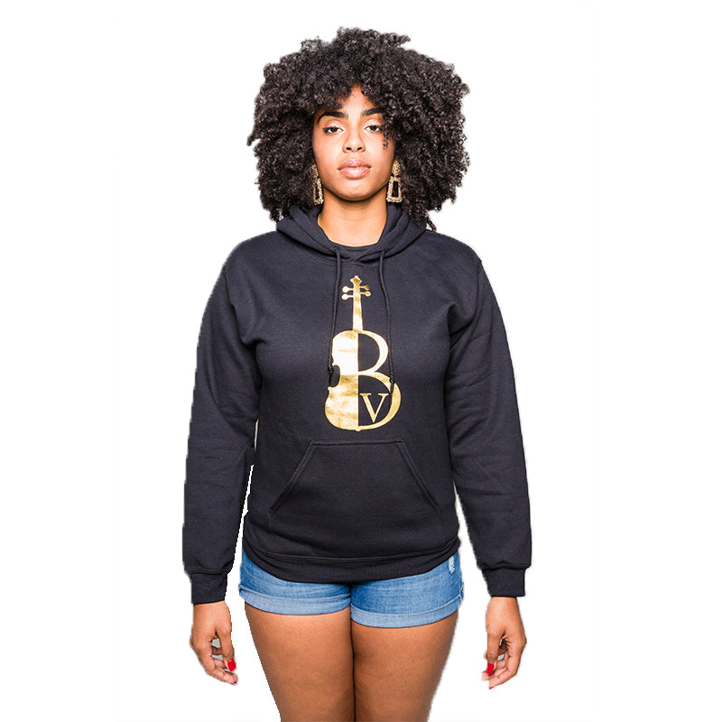 Gold Foil Logo Hoodie