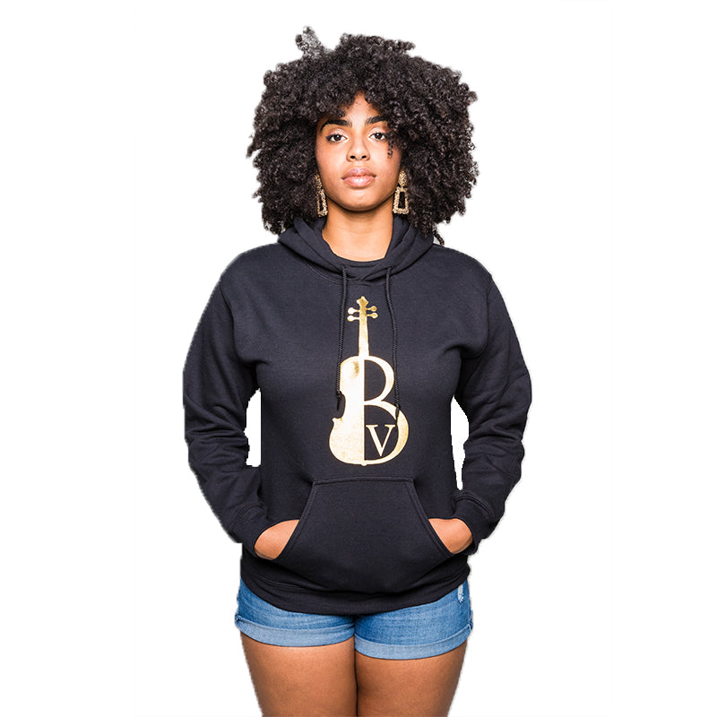 Gold Foil Logo Hoodie