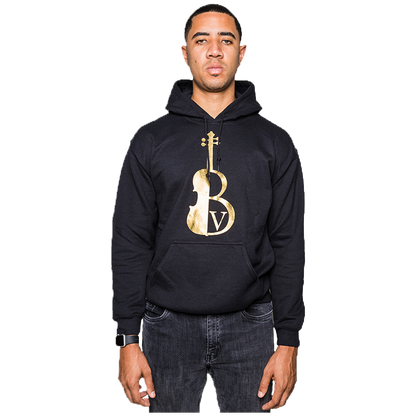 Gold Foil Logo Hoodie