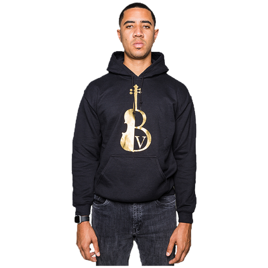 Gold Foil Logo Hoodie